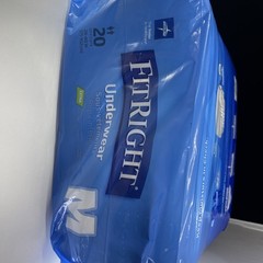 FitRight EXTRA Adult Pull Up Underwear Medium Brief 20 Count NEW