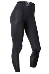 GREAT SAVINGS || 2XU Womens Mid Rise Compression Long Tights – Black/Dotted Blac