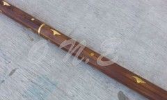 Vintage Solid Brass Handle Antique Style Victorian Cane Wooden Walking Stick New