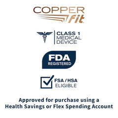 Copper Fit Mobilizer Knee Sleeve – Proseries with Removable Side Stabilizers