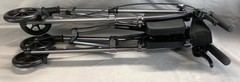 Able Life Space Saver Lightweight Folding Rollator w/Seat, Black Walnut, 4250-BW