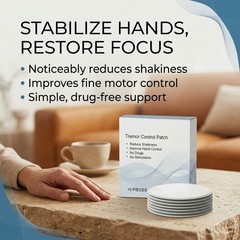 Steadyhands Tremor Control Patch, Steady Hands Control Patch – Hand Stabilizer