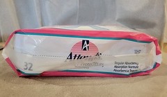 Vintage NOS 1995 Attends Guards Regular Absorbency 32 Pack SEALED Proctor Gamble