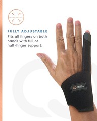 Copper Compression Finger Splint Medical Grade Aluminum Orthopedic Brace Spl…