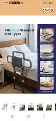 Bed Rails for Elderly Adults Safety, Foldable Bed Assist Rails for Seniors with