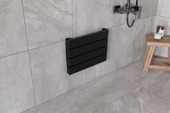 Natural Solid Wood Folding Shower Seat Wall Mounted Bath Stool Shower Bench