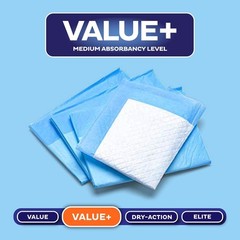 Chucks Pads Disposable [50-Pack] Underpads 23×36 23" X 36"