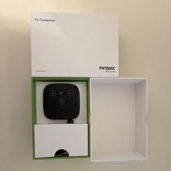 PHONAK TV CONNECTOR V2 Dolby Digital Version Complete w/Optical USB Cables NIOB