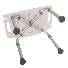 Shower Chairs Medical Bath Seat Bench Bathroom Stool 450lb 7 Height Adjustable
