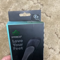 Spenco RX Orthotic Arch Support 3/4 Length Insoles Men 12-13
