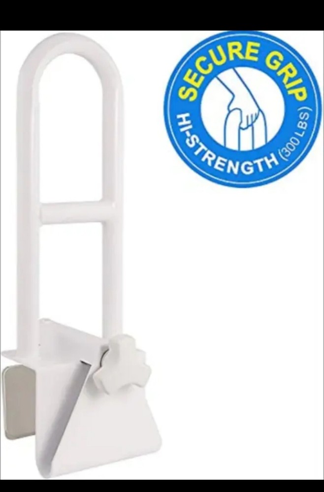 Vaunn Medical Adjustable Bathtub Safety Rail Shower Grab Bar Tub Handle. No Box