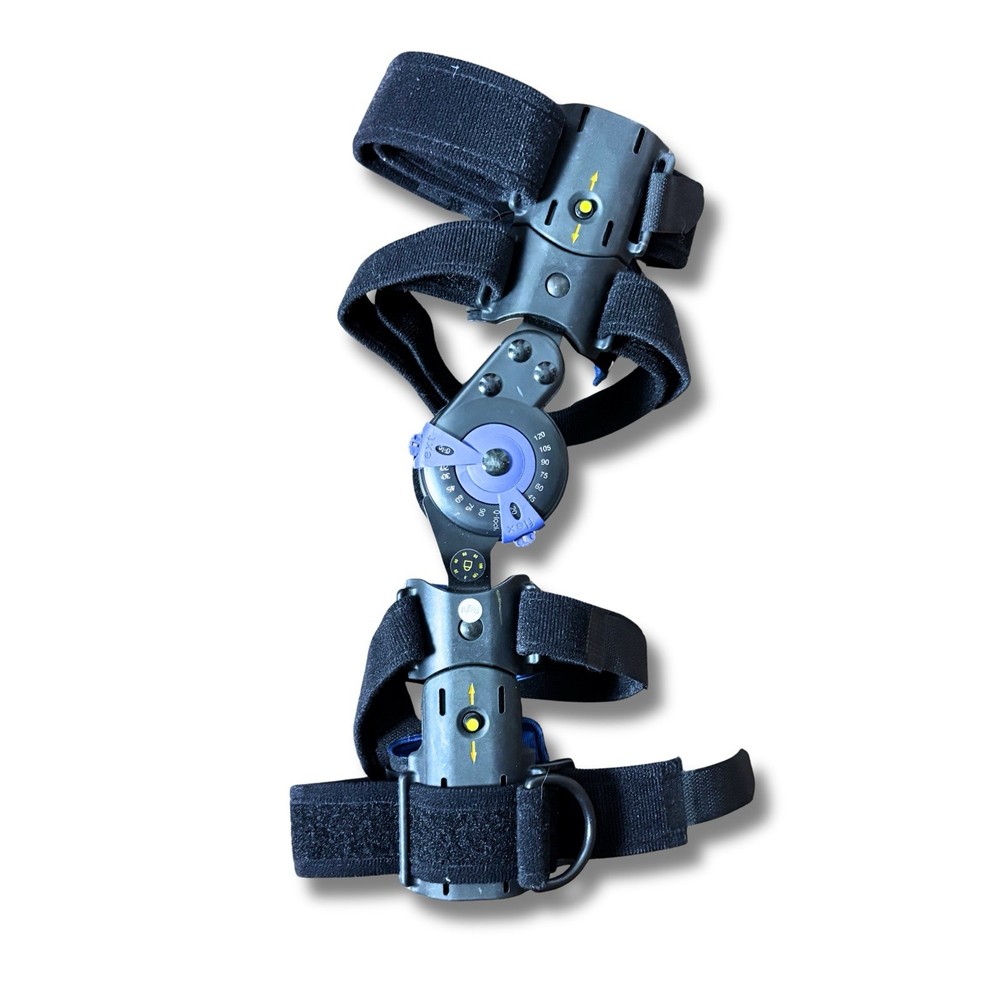 Advanced Ortho Universal Right Hinged ROM Knee Brace ACL Post Op Support