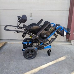 2023 Quickie IRIS SE Tilt in Space Wheelchair 16″w frame
