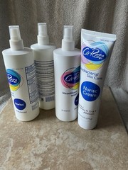 2- Ca-Rezz Antibacterial Norisc Cream 9.7 oz AND 2- Incontinent Wash 16oz NORISC