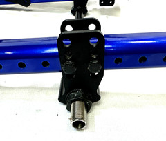 Quickie Iris Tilt In Space Full Motion Wheelchair Frame Blue W/ Indicator