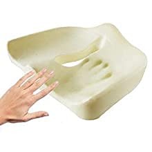 SnugPad Memory Foam Seat Cushion, for Sciatica, Back, Hip, and Tailbone Pain …