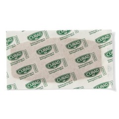 CURAD Flex-Fabric Adhesive Bandages, X-Large 2×4, 50 Count 2″x4″