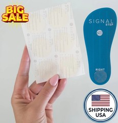Signal Step Foot Pain Relief Inserts Adhesive – 24 Count Adhesives Only. No Inse