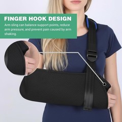 Arm Sling Shoulder Injury Breathable Immobilizer Wrist Elbow Support Bandage L