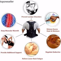 Adjustable Posture Corrector Back Shoulder Support Correct Brace Belt Men Women