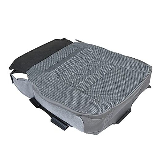 Driver Side Bottom Cloth Seat Cover Gray Replacement for Ram 2500 3500 2006