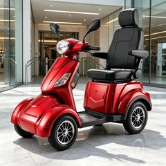 4-Wheel Mobility Scooter for Adults Seniors 25MPH 600lbs Electric Scooter Blue
