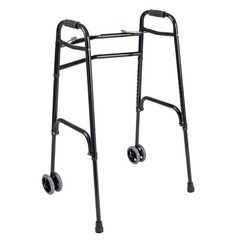 Dynarex Bariatric Heavy Duty Steel Walker 700lb Capacity Folding Mobility Aid.