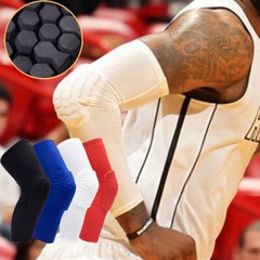 Knee Pads Leg Sleeves Protective Gear Gel Adult Youth Kid Basketball Sports Gym