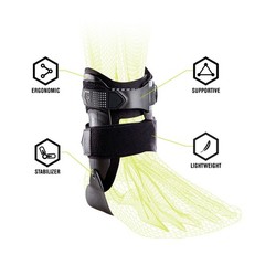 Donjoy Performance Bionic Stirrup Ankle Brace Support (Black/Small/Left)
