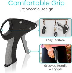 Vive Suction Cup Grabber Reacher 32″ – Elderly Grab It Reaching Pickup Tool Heav