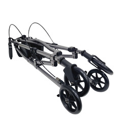 Wonder Space Saver Rollator Lightweight Fold Mobility Walker For Senior