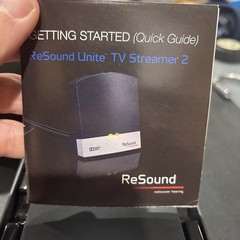 GN Hearing A/S Resound Unite TV Streamer 2 SAS-3 2nd Gen Dolby Digital Audio