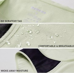 Women’s Washable Incontinence Underwear Small Multicolor Leak Proof Briefs