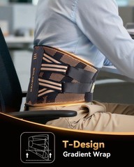 SOLOEVER XL Copper Back Brace for Lower Back Pain Breathable Lumbar Support