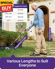 40 Inch Grabber Reacher Tool for Seniors, Foldable Reacher Grabbers Pickup Stick