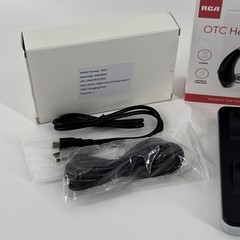 RCA OTC Hearing Aid – Rechargeable Right & Left Ear 15-Hour Battery w/Stand NEW