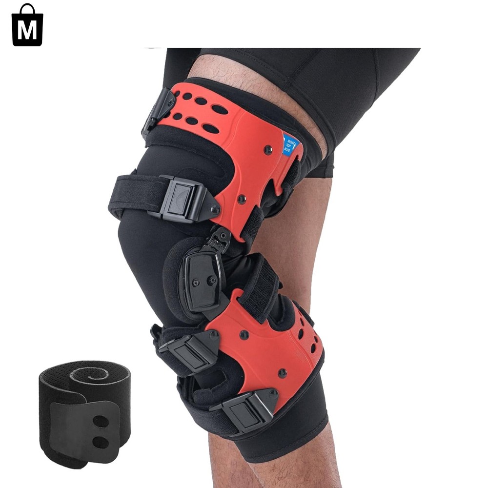 Universal L Red Unloader Knee Brace with Anti-Slip – Empower Your Mobility Today