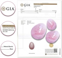 GIA Certified Yoni Stones Nephrite Jade Set of 3 | Pelvic Floor Exercise Devi…