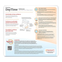 Tranquility Premium DayTime Adult Pull On Underwear Heavy Medium, 34-48in, 72/Cs
