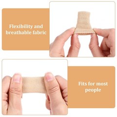 30 Pcs Finger Sleeves Breathable Elastic Thumb Compression Basketball Baseball