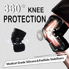 Hinged Knee Brace Knee Support Wrap for Sprains,ACL,MCL,Meniscus Tear, Arthritis