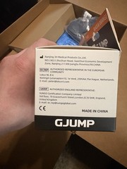 GJUMP Kinesiology Tape 2 Rolls Black & Orange Water Resistant 2in x 16ft 2 boxes