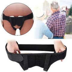 Hernia Support Belt for Men Truss for Inguinal with 2 Removable Compression Pads