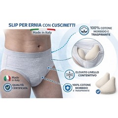 Kefrell Inguinal Hernia Support Slip With Pads Included Made in Italy – SL04