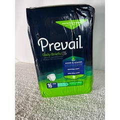 Prevail Daily Briefs Small 20-31 inch Maximum Absorbency 16 Count PV-011