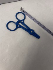 Unbranded blue plastic Day Spring Clamp medical