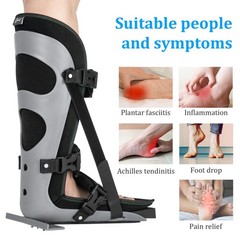 Adjustable Night Splint Ankle Foot Orthosis for Achilles Tendonitis & Foot Drop