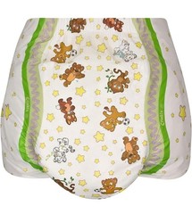 2 Pack of Crinklz Original Teddy Print Adult Diapers TAB Style Size Medium ABDL