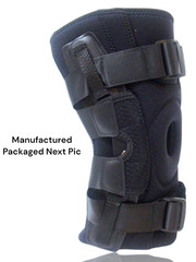 DualFlex Hinged Knee Brace S/M For Meniscus Tear, Arthritis, MCL ACL Pain Relief