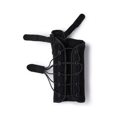 McKesson Single-Pull Lace Closure / Hook and Loop Strap Closure Wrist Brace